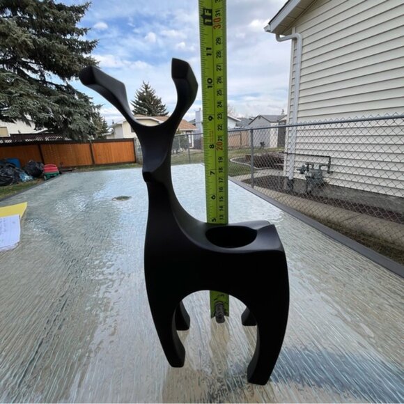 PartyLite Elegant Reindeer Tea Light Candle Holder Set of 2 - Picture 15 of 15